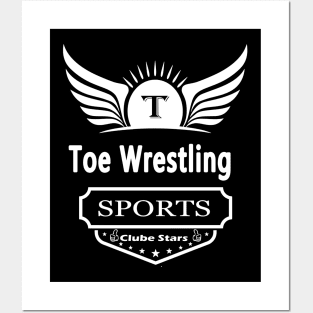 Toe Wrestling Posters and Art